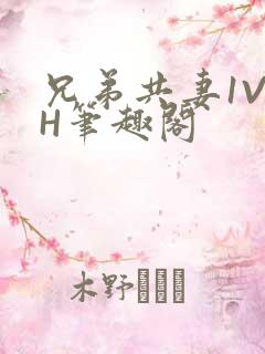 兄弟共妻1V2H笔趣阁