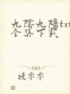 九阴九阳txt全集下载