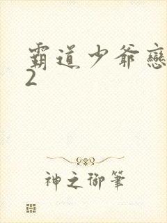 霸道少爷恋上我2