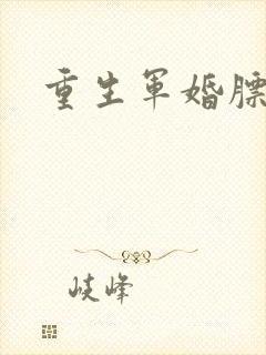 重生军婚膘悍妻