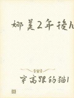 娜美2年后h