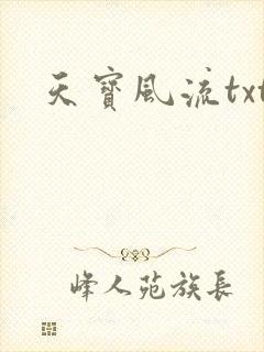 天宝风流txt
