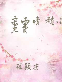 宋雨晴 赵小刚免费