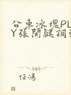 公车冰块PLAY张开腿调教