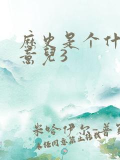 历史是个什么玩意儿3