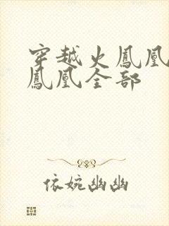 穿越火凤凰干火凤凰全部