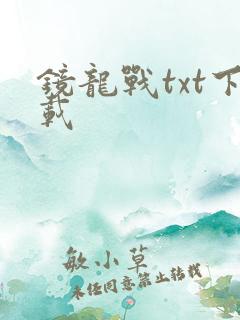 镜龙战txt下载