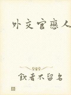 外交官恋人小说