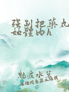 强制把药丸推进她体内h