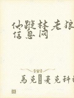 仙踪林老狼贰佰信息网