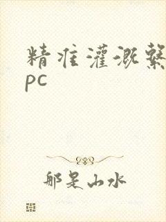 精准灌溉系统npc