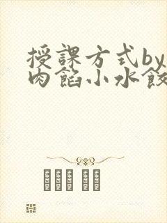 授课方式by 肉馅小水饺