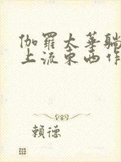 伽罗太华躺在床上流东西作业