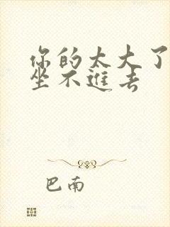 你的太大了老师坐不进去