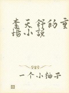 李天舒的重生官场小说