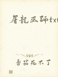 屠龙巫师txt