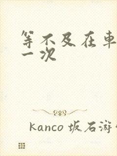 等不及在车里做一次