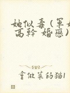 她似毒 (军婚 高干 婚恋)未删减