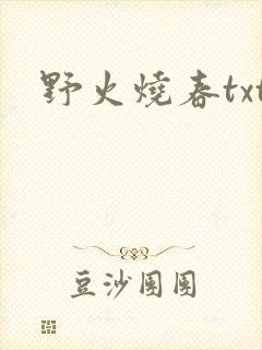 野火烧春txt