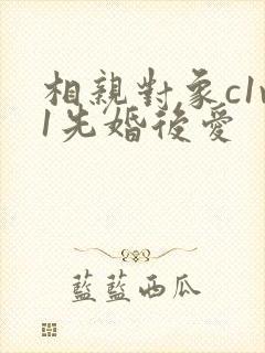 相亲对象c1v1先婚后爱