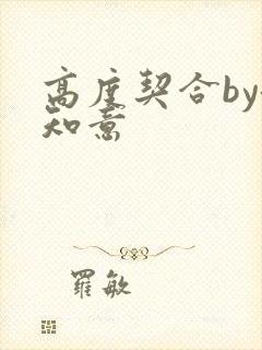 高度契合by洛知意