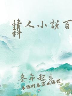情人小说百度百科
