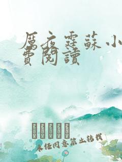 厉夜霆苏小汐免费阅读