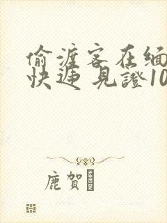 偷渡客在缅北送快递 见证100种逃亡