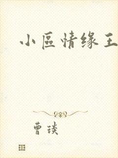 小区情缘王丽萍