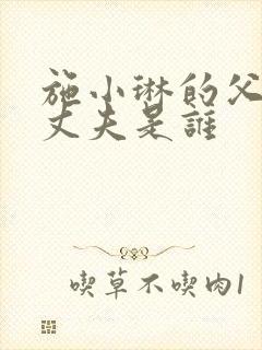 施小琳的父亲和丈夫是谁