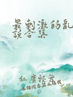 最刺激的乱惀小说合集