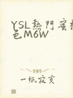 YSL热门蜜桃色M6W