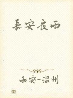 长安夜雨