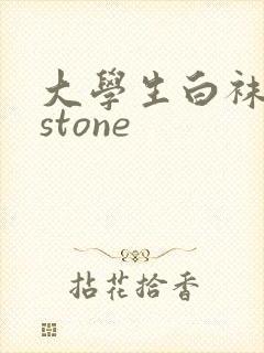 大学生白袜飞机stone
