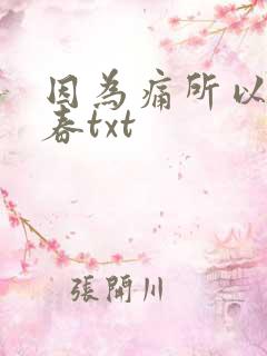 因为痛所以叫青春txt