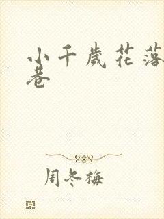 小千岁花落乌衣巷