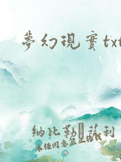 梦幻现实txt