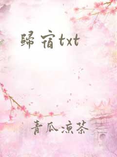 归宿txt