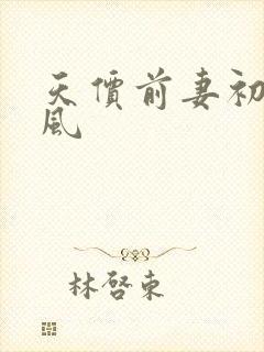 天价前妻初夏有风