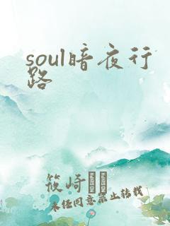 soul暗夜行路