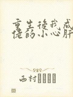 重生后我成了大佬的小心肝小说免费阅读