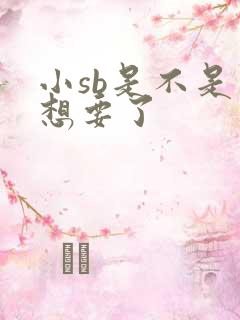 小sb是不是又想要了
