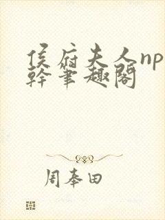 侯府夫人np高干笔趣阁