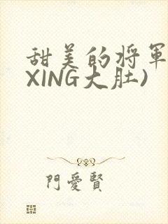 甜美的将军(双XING大肚)