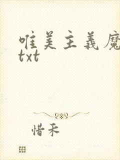 唯美主义魔法师txt
