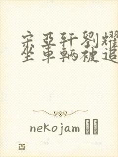 宋亚轩刘耀文乘坐车辆被追尾