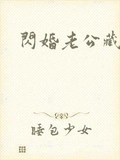 闪婚老公藏不住