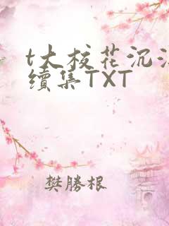 t大校花沉浮录续集TXT
