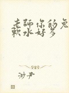 老师你的兔子好软水好多