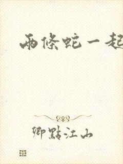 两条蛇一起要我